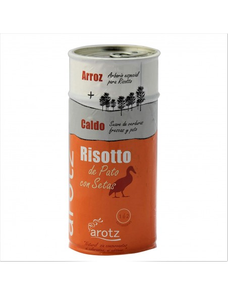 AROTZ RISOTTO DE DE PATO CON SETAS 550 gr 2 Raciones