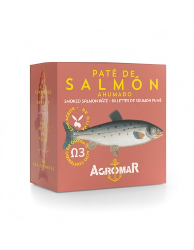 AGROMAR PATÉ DE SALMÓN CON ALGAS 100 gr