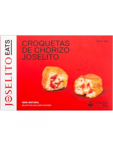 JOSELITO CROQUETAS DE CHORIZO IBÉRICO...