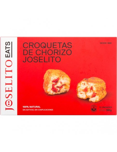 JOSELITO CROQUETAS DE CHORIZO IBÉRICO 300 gr