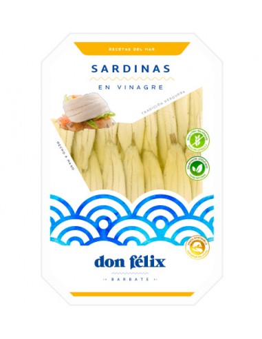 DON FÉLIX SARDINAS EN VINAGRE 120 gr