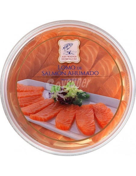 AHUMADOS DOMÍNGUEZ LOMO DE SALMÓN AHUMADO AL PESO