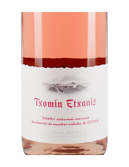 TXOMIN ETXANIZ TXACOLI DE GETARIA ROSADO 70 CL