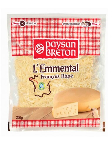 EMMENTAL SUIZO RALLADAO 70 gr