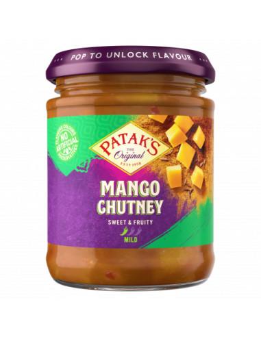 PATAK´S CHUTNEY DE MANGO DULCE 340 gr