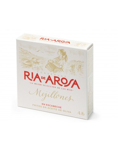 RÍA DE AROSA 4/6 MEJILLONES ESCABECHE...