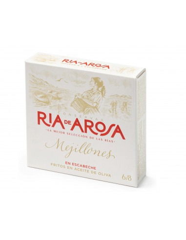 RÍA DE AROSA 6/8 MEJILLONES ESCABECHE...