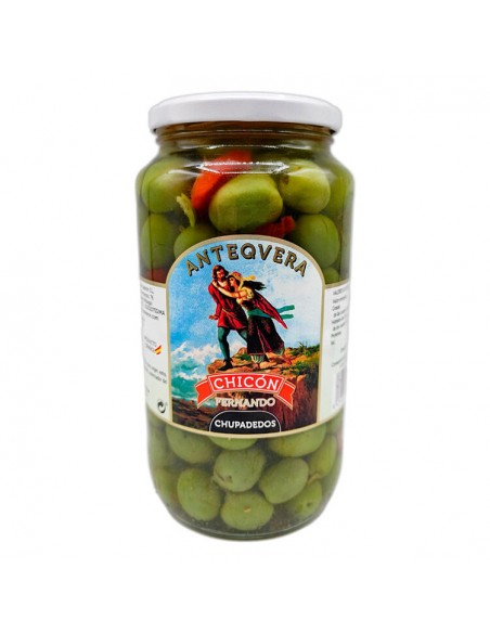 CHICÓN ACEITUNAS CHUPADEOS 900 gr