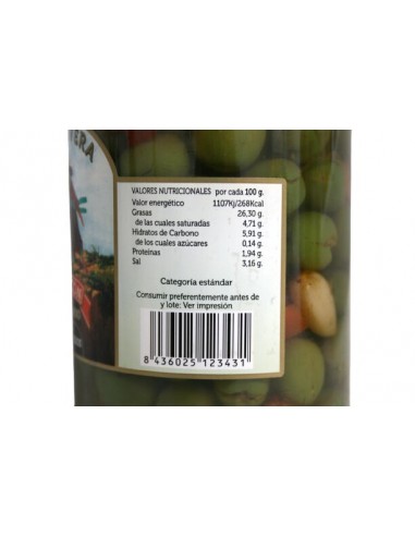 CHICÓN ACEITUNAS CHUPADEOS 900 gr
