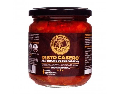 PISTO CASERO CON TOMATE DE...