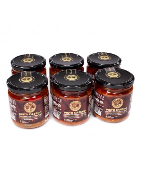 PISTO CASERO CON TOMATE DE LOS PALACIOS 340 gr