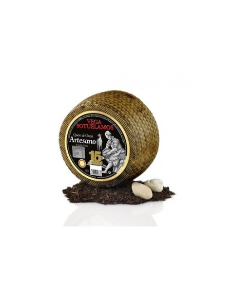 VEGA SOTUELAMOS QUESO DE  OVEJA MANCHEGO AÑEJO D.O 15 MESES AL CORTE