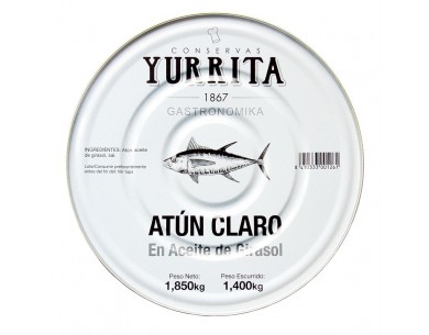 YURRITA ATÚN CLARO ACEITE...