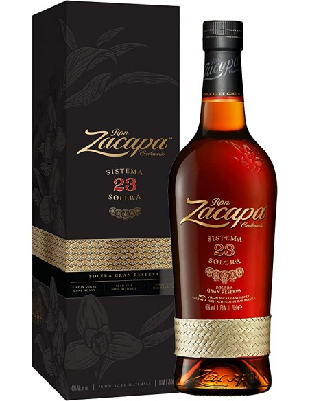 RON ZACAPA 23 AÑOS SOLERA GRAN RESERVA 1 L