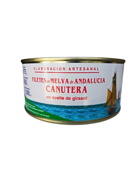 LA TARIFEÑA FILETE DE MELVA CANUTERA DE ANDALUÍA EN ACEITE 1000 gr