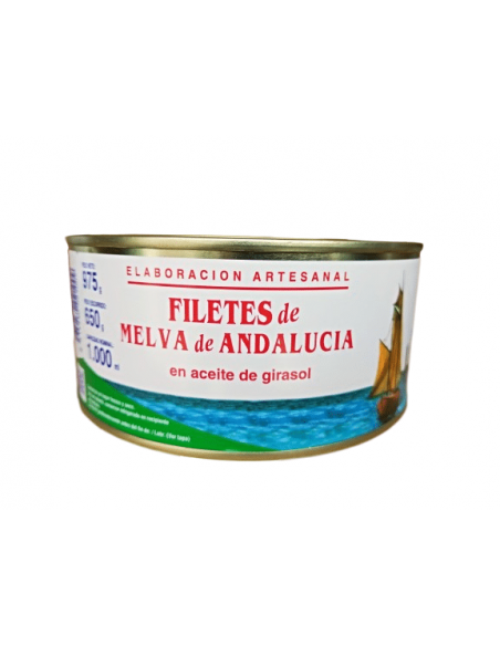 LA TARIFEÑA FILETE DE MELVA DE ANDALUCÍA A.GIRASOL 1000 gr