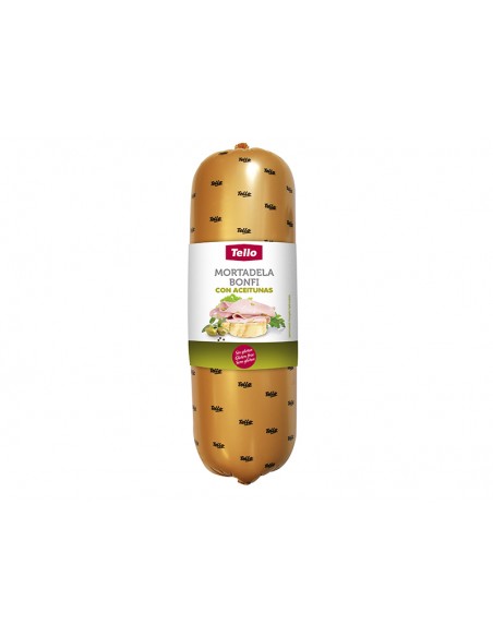 TELLO MORTADELA CON ACEITUNAS