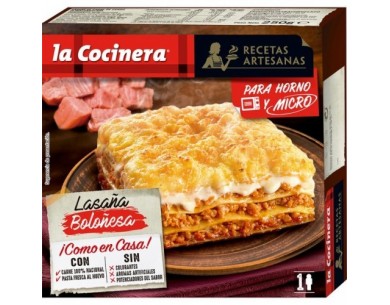 LA COCINERA LASAÑA BOLOÑESA...