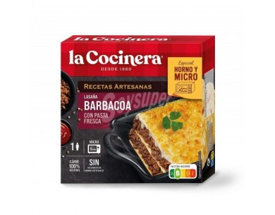 LA COCINERA LASAÑA BARBACOA...