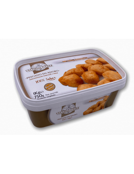 VIANDAS CÁDIZ CAZÓN EN ADOBO TARRINA 1 KL
