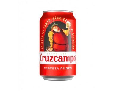CRUZCAMPO CERVEZA LATA 33 CL