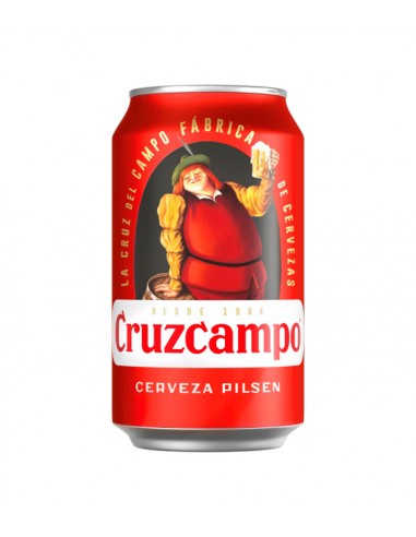 CRUZCAMPO CERVEZA LATA 33 CL