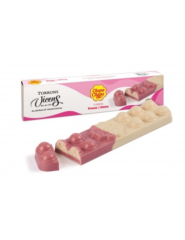 VICENS TURRÓN CHUPA CHUS FRESA Y NATA...