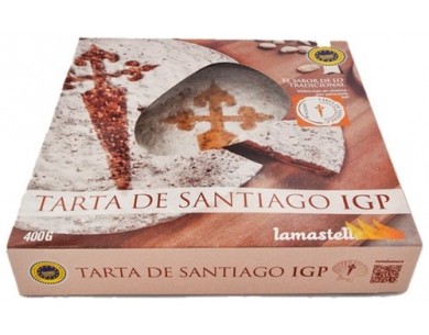 TARTA DE SANTIAGO I.G.P 400 gr 2