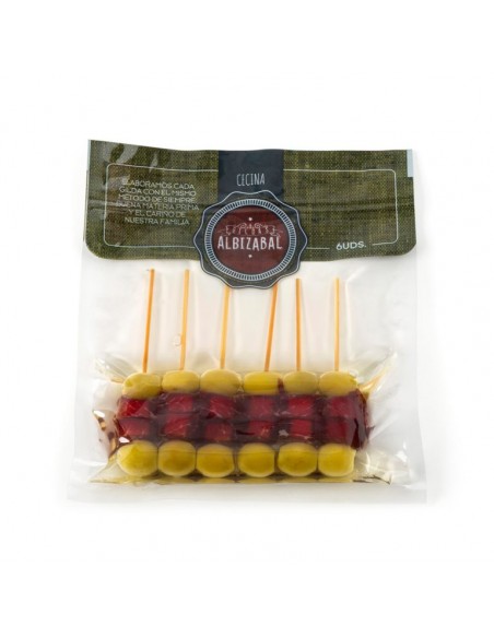 ALBIZABAL BLISTER DE GILDAS CON CECINA 6 UND 170 gr