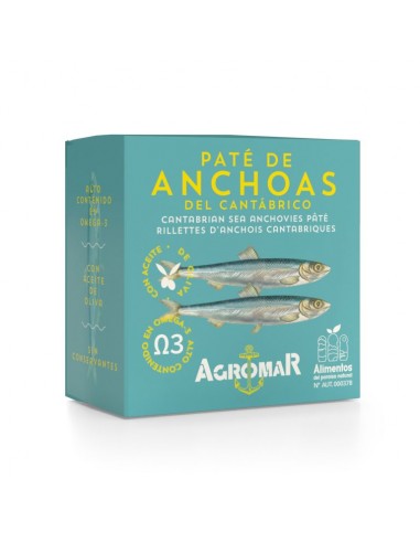 AGROMAR PATÉ DE ANCHOAS DEL...
