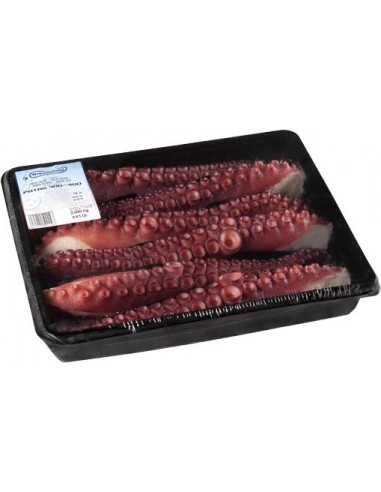 PATAS DE PULPO COCIDAS 300/400 gr (BANDEJA DE 2 KL)