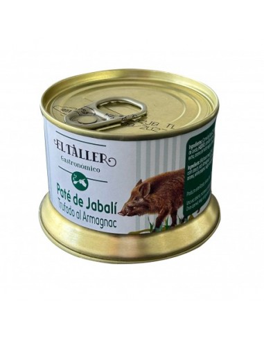 EL TALLER GASTRONÓMICO PATÉ DE JABALÍ...