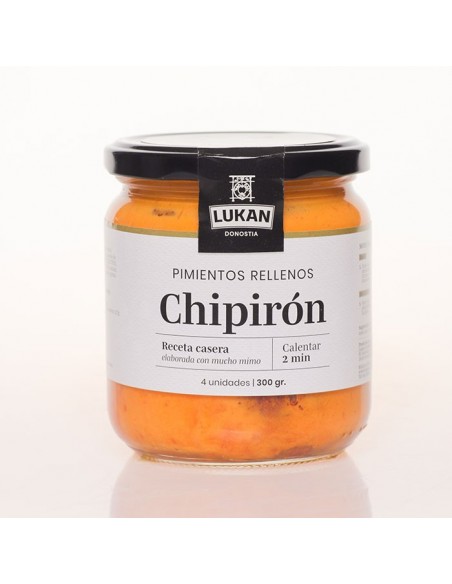 LUKAN PIMIENTOS PIQUILLO RELLENOS DE CHIPIRON 300 gr