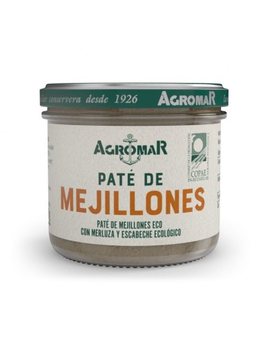 AGROMAR PATÉ DE MEJILLONES ECO VIDRIO...