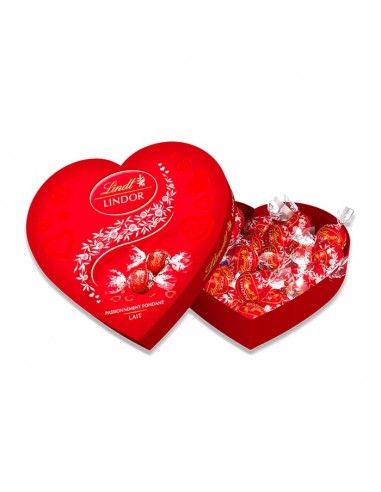 LINDT CAJA CORAZÓN LINDOR LECHE 200 gr