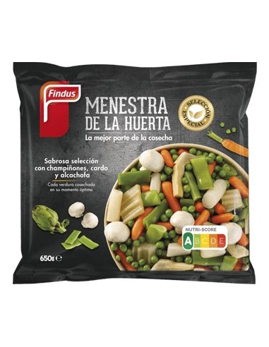 FINDUS MENESTRA DE LA HUERTA 650 gr
