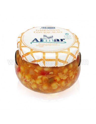 AIMAR GARBANZOS CON BACALAO 600 gr