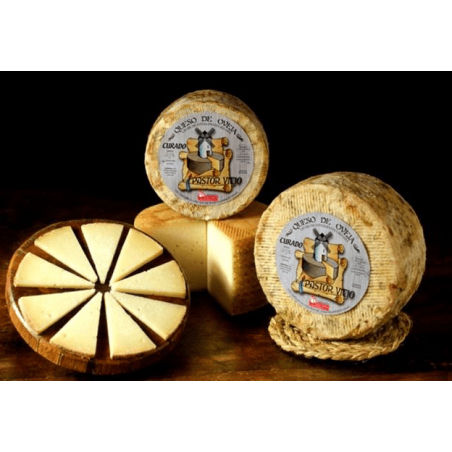 PASTOR VIEJO QUESO MANCHEGO OVEJA CURADO EN MANTECA