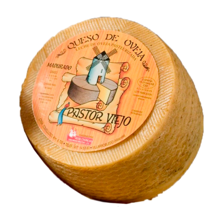 PASTOR VIEJO QUESO MANCHEGO DE OVEJA SEMICURADO