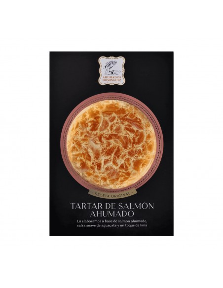 AHUMADOS DOMINGUEZ TARTAR DE SALMÓN 150 gr