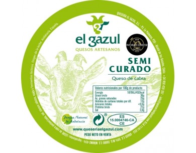 EL GAZUL QUESO DE CABRA...