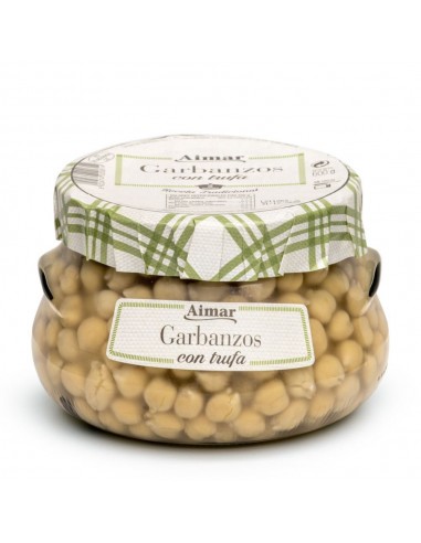 AIMAR GARBANZOS CON TRUFA VIDRIO 600 gr