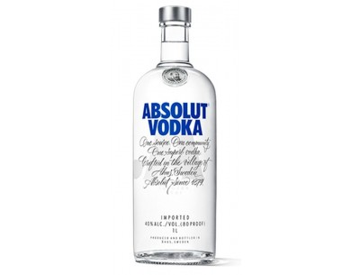 VODKA ABSOLUT 1 L