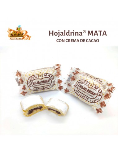 MATA HOJALDRINAS RELLENAS DE CREMA DE...