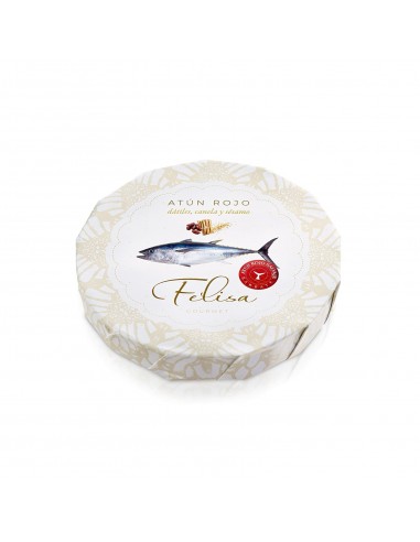 FELISA ATÚN ROJO CON DÁTILES , CANELA Y SÉSAMO 265 gr