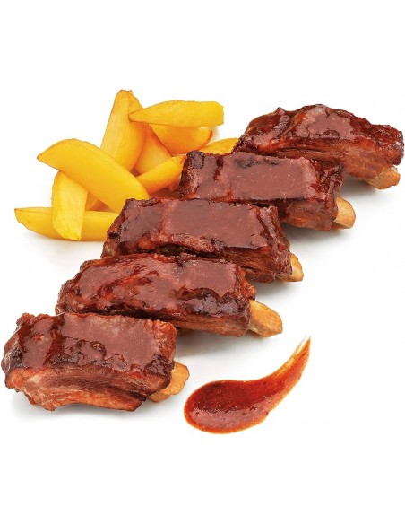 CASCAJARES COSTILLA DE CERDO EN SALSA BARBACOA SIN GLÚTEN 550 gr