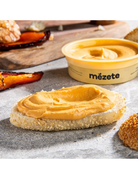 MEZETE HUMMUS GOURMET FINO Y CREMOSO SIN GLUTEN  BOL 215 g