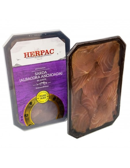 HERPAC SARDA-ALBACORA EN ACEITE 250 gr