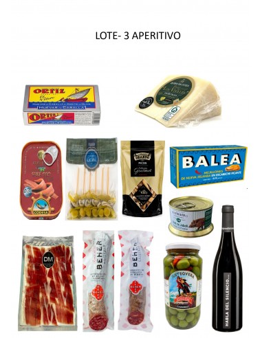 LOTE 3- APERITIVO