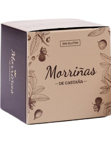 MORRIÑAS GALLETAS DE CASTAÑAS SIN GLUTEN 60 gr